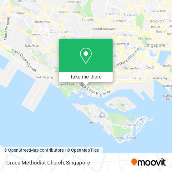 Grace Methodist Church map