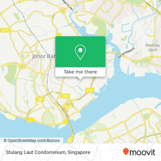 Stulang Laut Condominium map