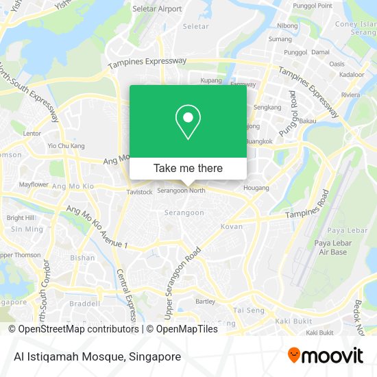 Al Istiqamah Mosque map