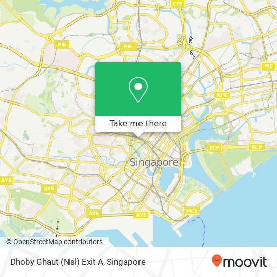 Dhoby Ghaut (Nsl) Exit A map