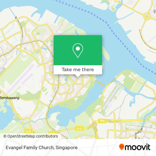 Evangel Family Church map
