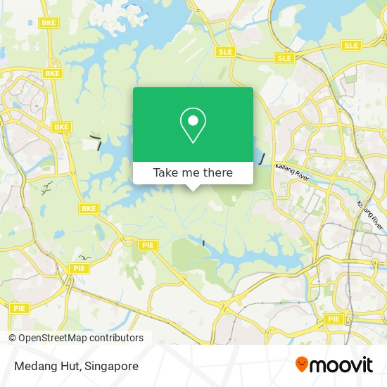 Medang Hut地图