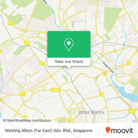 Welding Alloys (Far East) Sdn. Bhd. map