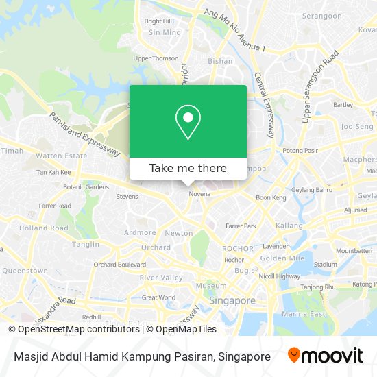 Masjid Abdul Hamid Kampung Pasiran map