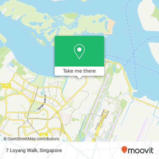 7 Loyang Walk map
