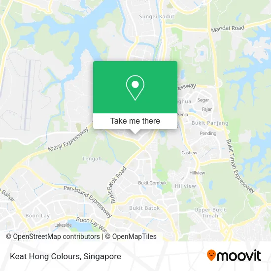 Keat Hong Colours map