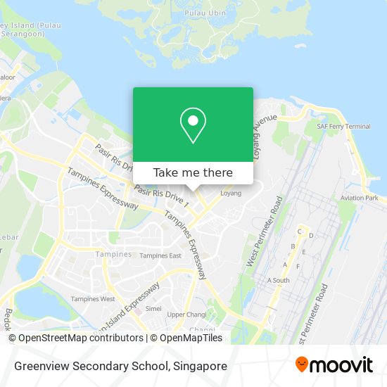 Greenview Secondary School map