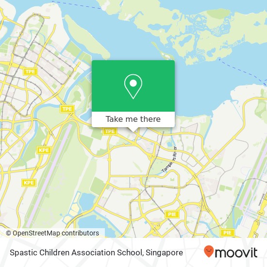 Spastic Children Association School地图