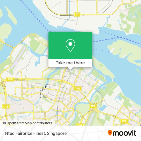Ntuc Fairprice Finest map