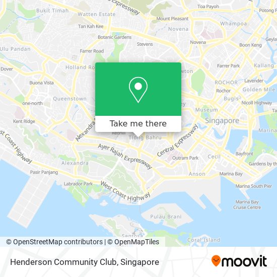 Henderson Community Club地图