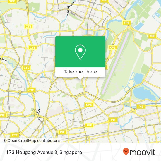 173 Hougang Avenue 3地图