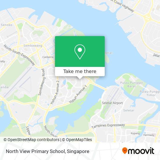 North View Primary School map