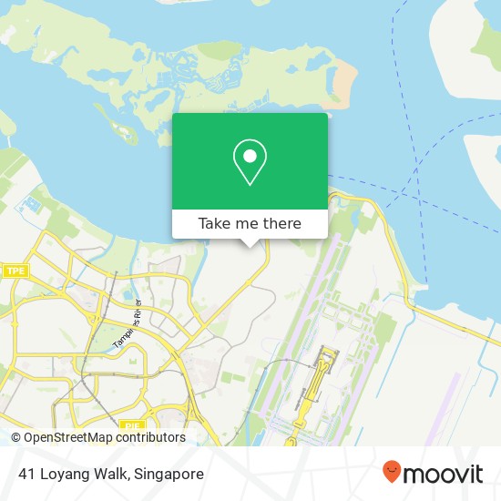 41 Loyang Walk map