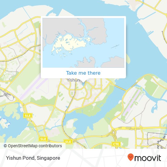 Yishun Pond map