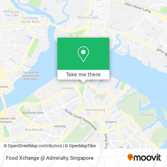 Food Xchange @ Admiralty map