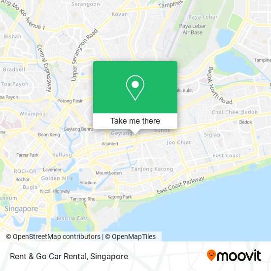 Rent & Go Car Rental map