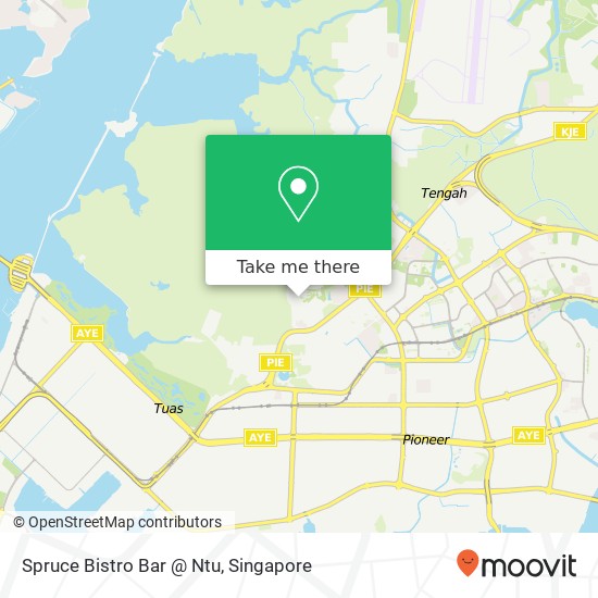 Spruce Bistro Bar @ Ntu map