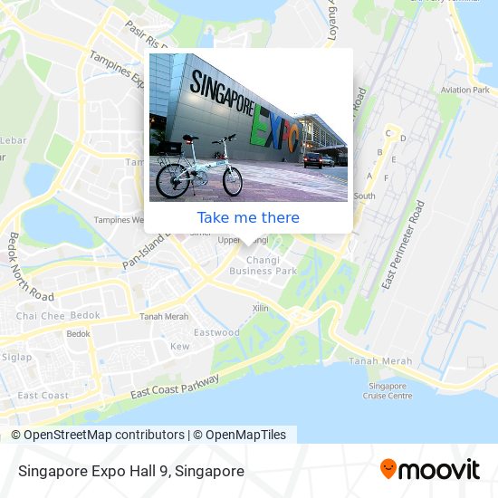 Singapore Expo Hall 9地图