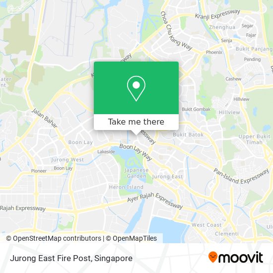 Jurong East Fire Post map