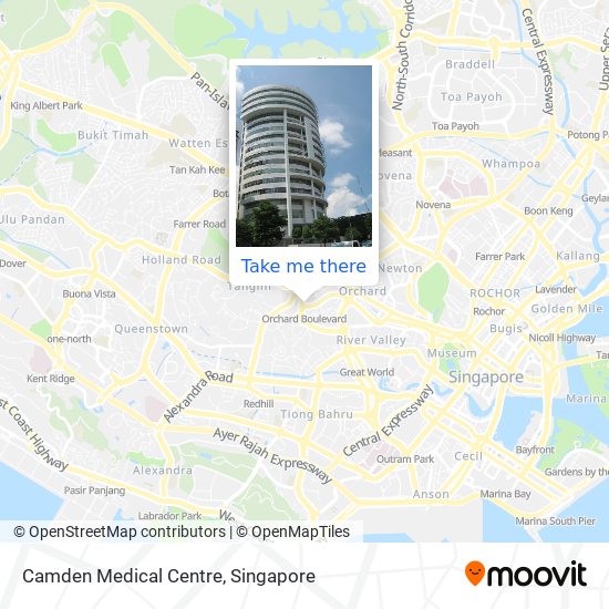 Camden Medical Centre地图