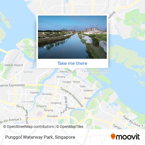 Punggol Waterway Park地图