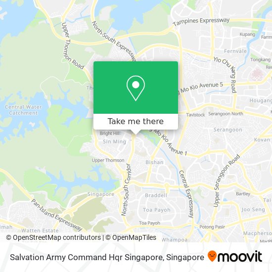 Salvation Army Command Hqr Singapore地图