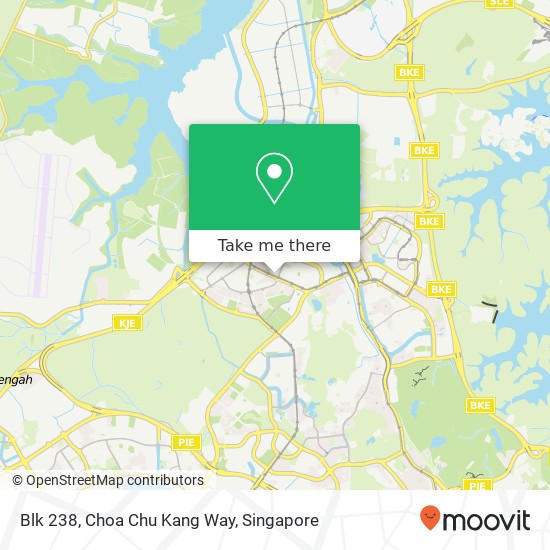 Blk 238, Choa Chu Kang Way map