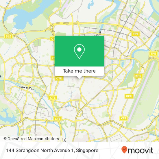 144 Serangoon North Avenue 1 map