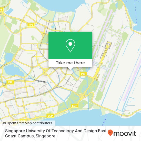 Singapore University Of Technology And Design East Coast Campus map