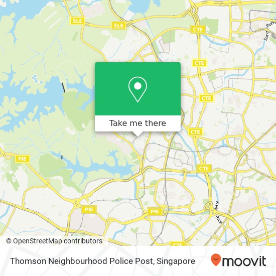 Thomson Neighbourhood Police Post地图