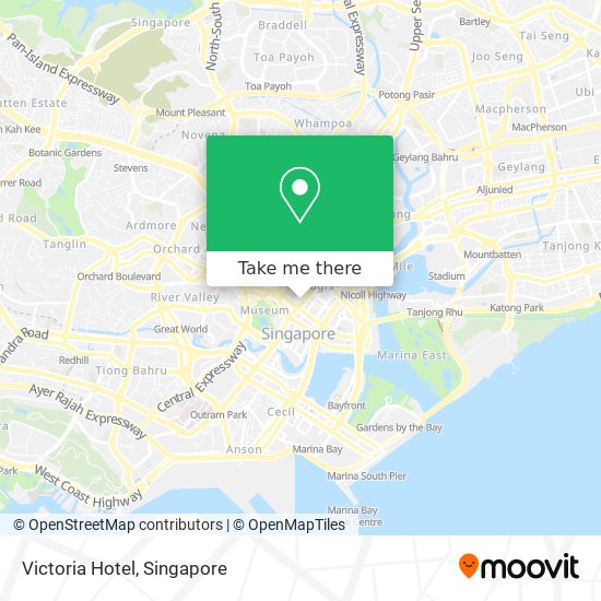 Victoria Hotel地图