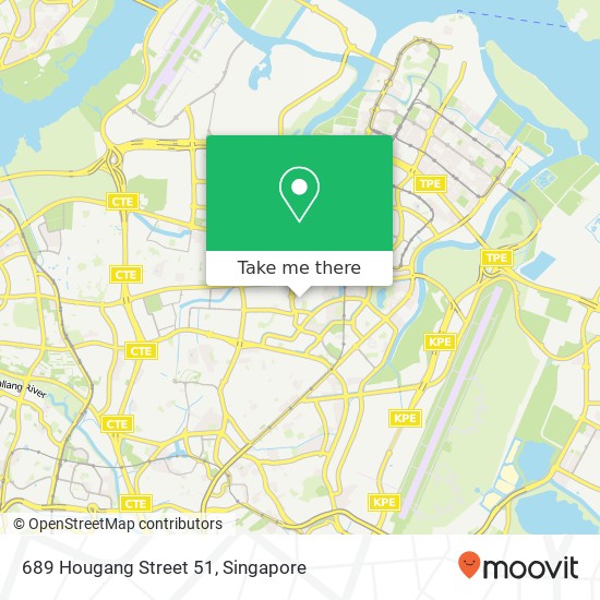 689 Hougang Street 51地图