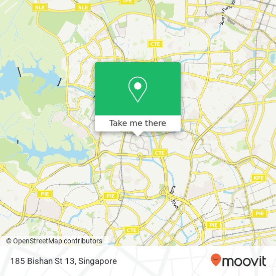 185 Bishan St 13地图