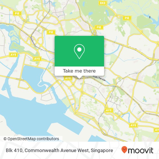 Blk 410, Commonwealth Avenue West地图