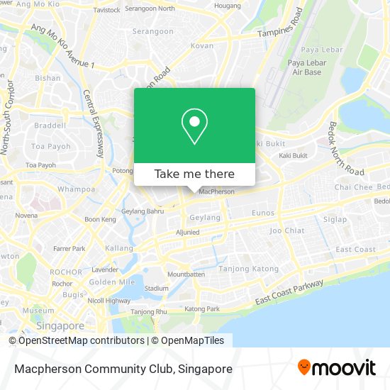 Macpherson Community Club地图