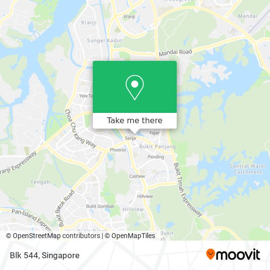 Blk 544 map