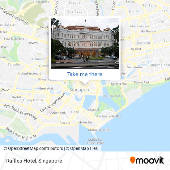 Raffles Hotel地图