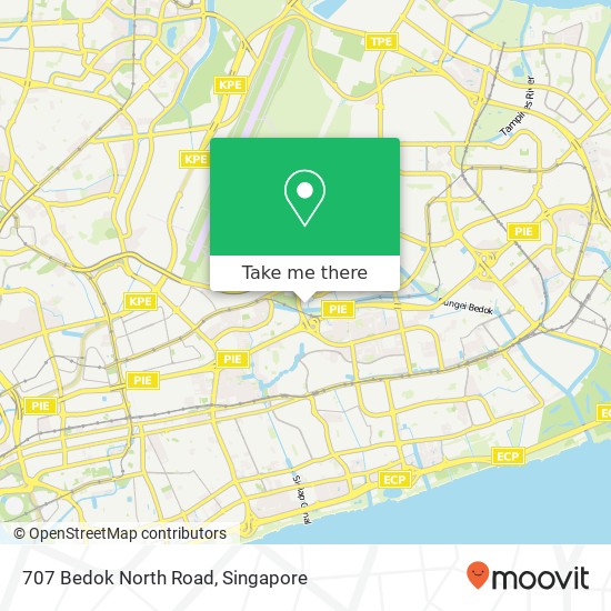 707 Bedok North Road地图