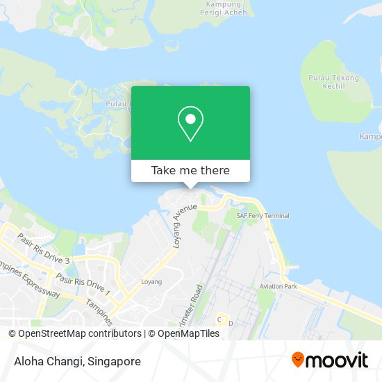 Aloha Changi地图