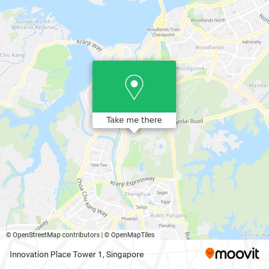 Innovation Place Tower 1 map