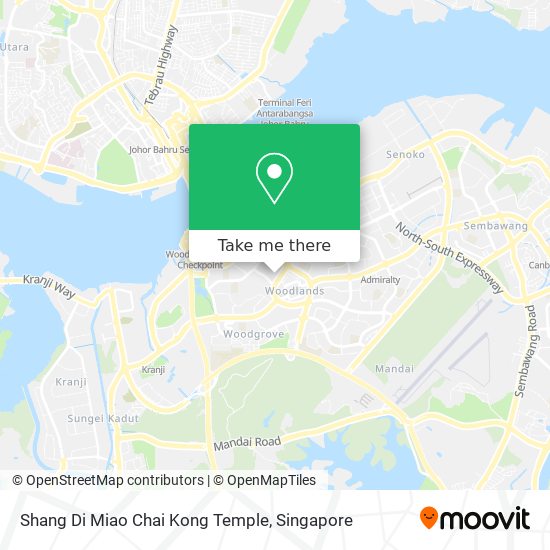Shang Di Miao Chai Kong Temple map