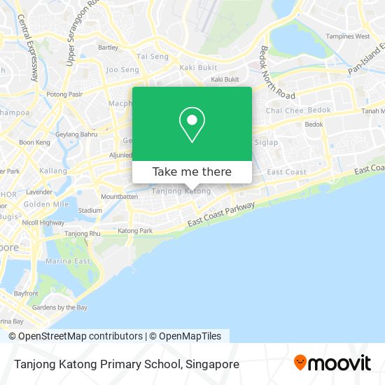 Tanjong Katong Primary School map