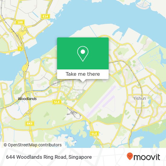 644 Woodlands Ring Road地图