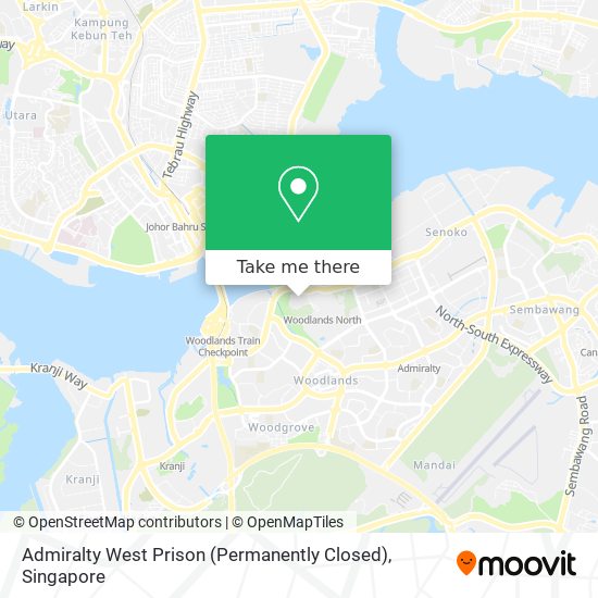 Admiralty West Prison (Permanently Closed) map
