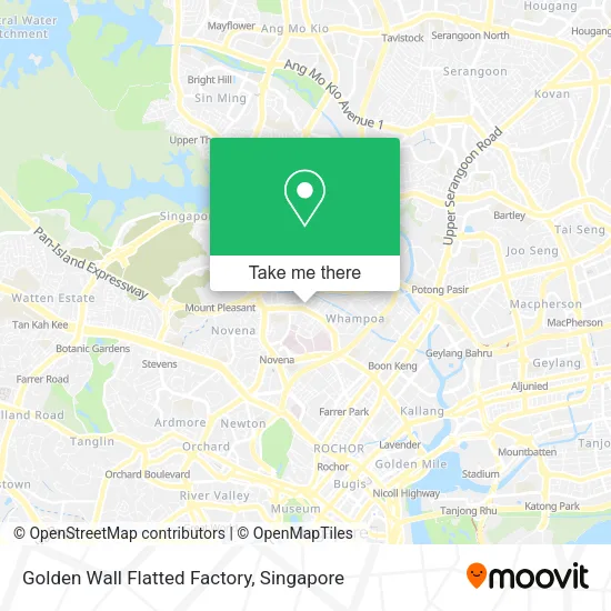 Golden Wall Flatted Factory地图
