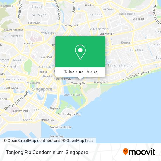 Tanjong Ria Condominium地图