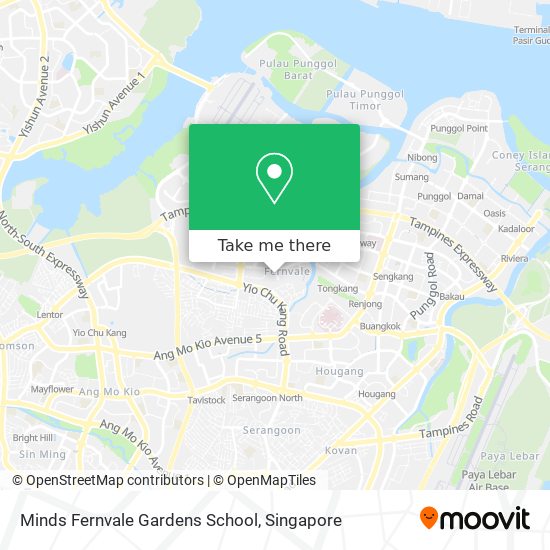 Minds Fernvale Gardens School map