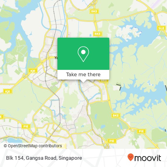 Blk 154, Gangsa Road map