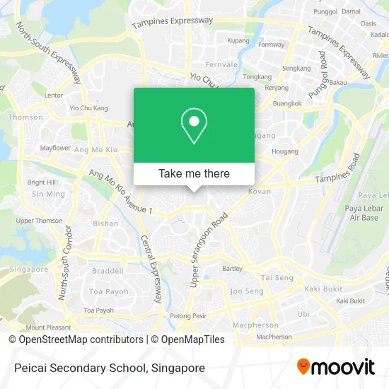Peicai Secondary School地图