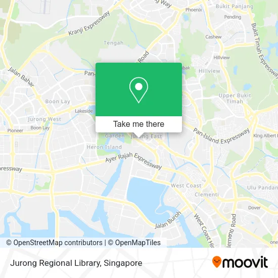 Jurong Regional Library地图